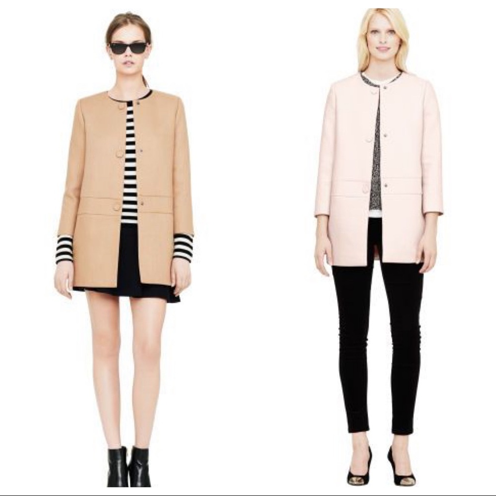 CLUB MONACO COAT in BLACK